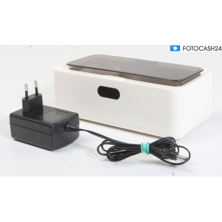 Max Home Ultraschallreiniger Ultraschall-Reinigungsgerät Reinigungskorb Schmuck Bürobedarf 500ml 16 Watt weiß (281648)