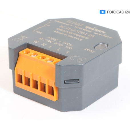 ELDAT RCJ15E5001-01-23K Unterputz-Empfänger Heizungssteuerung 1-Kanal (281658)