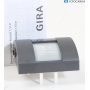 Gira 204028 KNX Bewegungsmelder Standard 1,10 m, System 55, anthrazit (281717)