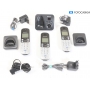Panasonic KX-TG6823 Trio analoges schnurloses Telefon Anrufbeantworter Freisprechen schwarz (281724)