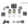 Panasonic KX-TG6823 Trio analoges schnurloses Telefon Anrufbeantworter Freisprechen schwarz (281725)