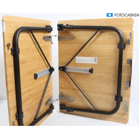 KingCamp Bamboo Deluxe Campingtisch, 120x80cm (281745)