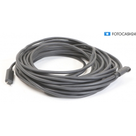 Renkforce 10 Meter RF-5625884 Glasfaser USB-C-Displaykabel USB 3,2 Gen2 einseitig gewinkelt schwarz (281803)