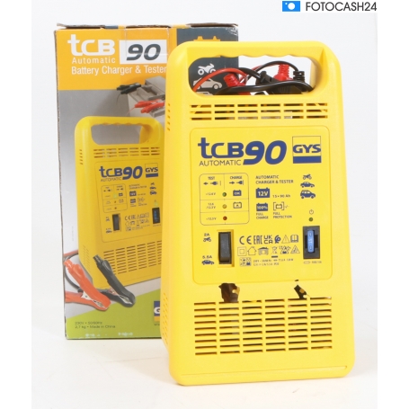 GYS TCB 90 Kfz-Ladegerät Akku-Ladegerät Batterieladegerät 12V 8A gelb (281804)