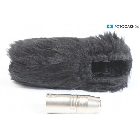 Sennheiser MZW 400 mit Fellwindschutz und Adapter (275166)