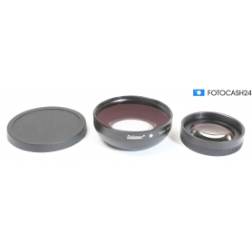 Delamax 52mm Super-HD Weitwinkelkonverter 0,45x-UMC Mehrschichtvergütung Macro (275288)