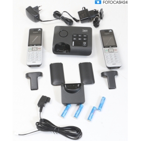 Gigaset Comfort 500A Trio schnurloses Telefon DECT GAB Babyphone Freisprechen Hörgerätekompatibilität (281888)