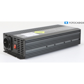 VOLTCRAFT PSW 1000-12-G Wechselrichter Spannungswandler Inverter 1000W 12V/DC 10.5-15V/DC Schraubklemmen Schutzkontakt (281889)