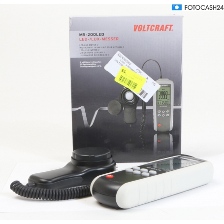 VOLTCRAFT MS-200LED LED-/LUX-MESSER (281907)