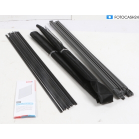 tesa Fliegengitter FALT Fenster Anthrazi (281493)