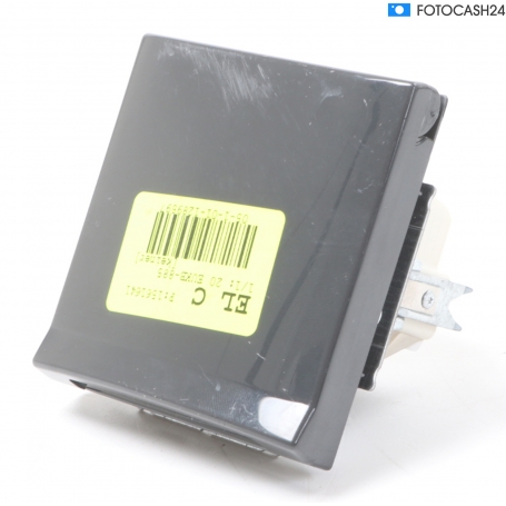 Busch-Jaeger 20 EUKB-885 Schuko Steckdosen-Einsatz mit Klappdeckel Berührungsschutz future linear schwarz matt (281698)