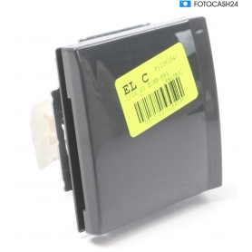 Busch-Jaeger 20 EUKB-885 Schuko Steckdosen-Einsatz mit Klappdeckel Berührungsschutz future linear schwarz matt (281702)