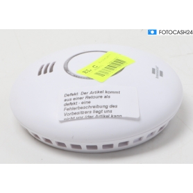 Brennenstuhl WRHM01 Funk-Rauchmelder Brandmelder Hitzemelder 85dB WiFi batteriebetrieben weiß (281703)