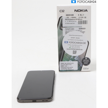Nokia C32 Smartphone 3GB 64GB grau (281776)