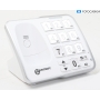Geemarc Mobility Pack schnurloses Telefon analog Anrufbeantworter Freisprechen weiß (281921)