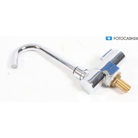 Navy Load Kaltwasserhahn Ø18mm verchromt klappbarer Auslauf Camping Wohnwagen Wohnmobil (282279)