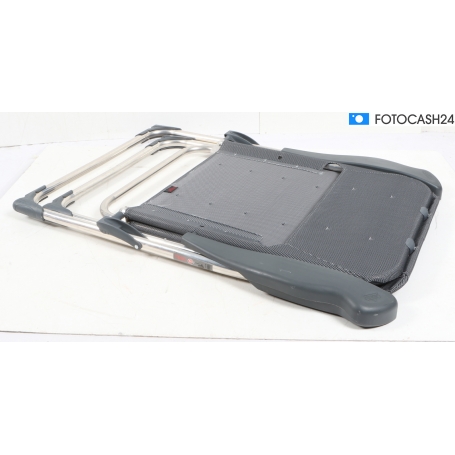 Crespo AL-213C Compact Faltstuhl Campingstuhl Klappsessel Garten Terrasse anthrazit (281457)