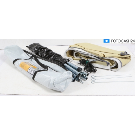 Reimo Como Universal Sonnendach Gr. 5, 400x240cm, lichtgrau (282406)