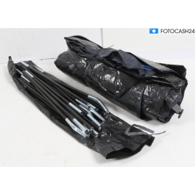 High Peak Torbole Mehrzweckzelt, 185x150cm, hellgrau-schwarz-blau (282411)