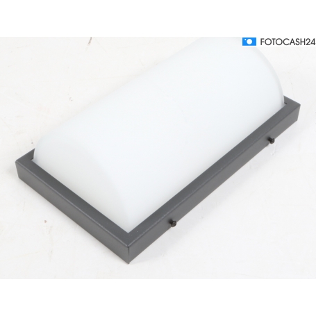 LCD Außenwandleuchte, LED 13 Watt, 3000K, graphit/edelstahl (039LED) (282435)