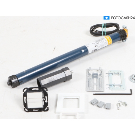 Somfy Kit 9/14 Rohrmotor Modernisierungskit Antrieb mit Zubehör, 9Nm (1023027) (282438)