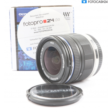 Olympus M.Zuiko Digital 4,0-5,6/9-18 ED Schwarz (282606)