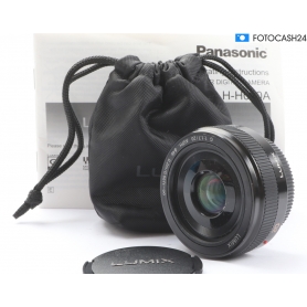 Panasonic Lumix G 1,7/20 ASPH. Schwarz (282607)