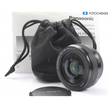 Panasonic Lumix G 1,7/20 ASPH. Schwarz (282607)