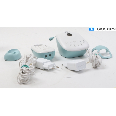 Philips Avent SCD731/26 Babyphone Überwachung Kamera Nachtsichtfunktion Sternenhimmel-Projektion (283259)