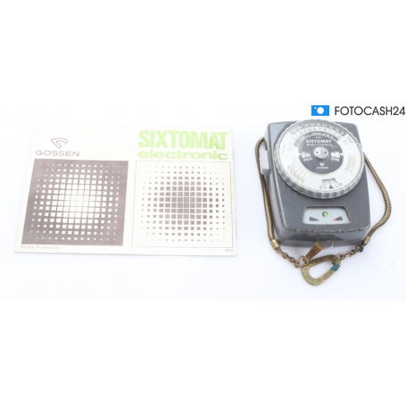 Gossen Sixtomat Electronic Licht Belichtungsmesser Schwarz (281985)