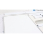 Speaka Professional SP-WB-309 Whiteboard Wandtafel Schreibtafel 600x900mm weiß (281031)