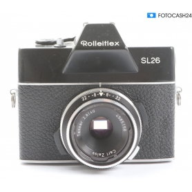 Rollei Rolleiflex SL26 Schwarz / Tessar 2,8/40 Carl Zeiss (282036)