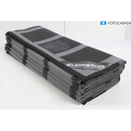 EuroTrail Patio Mat Vorzeltteppich, grau/schwarz, 400x250cm (282988)