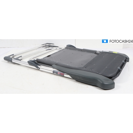 Crespo AL-213C Compact Faltstuhl Campingstuhl Klappsessel Garten Terrasse anthrazit (282992)