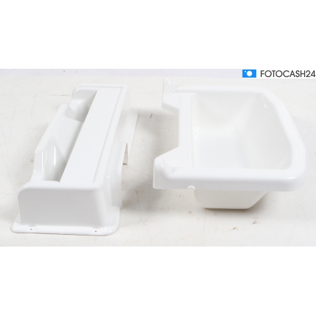 Carysan Klappwaschbecken, Kunststoff, 523x175x305mm, reinweiß (282994)