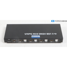 SpeaKa Professional 4 Port KVM-Umschalter HDMI USB (283060)