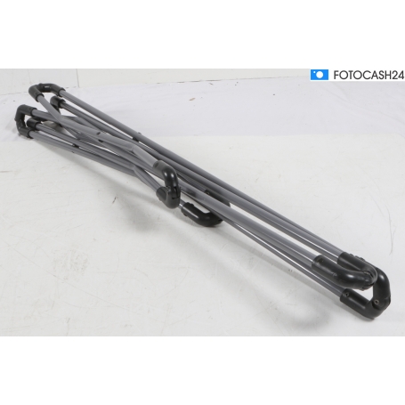 Bo-Camp Grainger Faltsessel Schmetterling-Stuhl Campingstuhl Outdoor grau (283087)