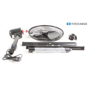 Honeywell HSF1630E4 Standventilator Luftkühler 51dB 45 Watt oszillierend schwarz (283221)