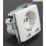 Berker Steckdose SCHUKO/USB 48038989 S.1, polarweiß gl. S.1 Steckdose 4011334510611 (283404)