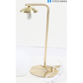 Nordlux Grant Tischlampe Tischleuchte Nachttischlampe E14 8,5 Watt messing weiß (283625)