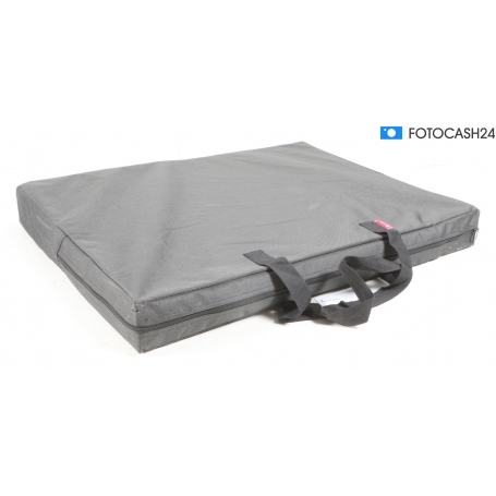 Isabella Klapptisch, 120x80x70cm, silber/schwarz (283629)