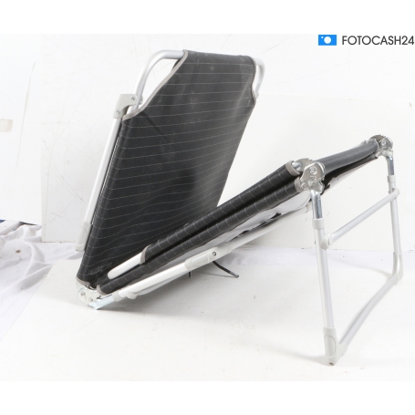 Westfield Be-Smart Highstreak Relaxliege Dreibeinliege Sonnenliege Camping Terrasse Garten anthrazit (283635)