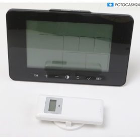 TFA Dostmann 35.1156.01 Funk-Wetterstation Wettervorhersage für 4 Tage Temperatur Luftfeuchte schwarz (281635)