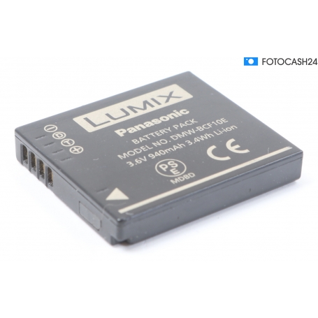 Panasonic DMW-BCF10E Kamera-Akku 3,6V 940mAh schwarz (282730)