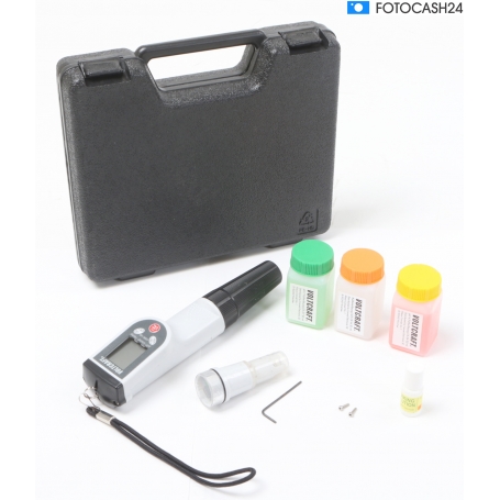 Voltcraft KBM-100 Kombi-Messgerät Temperatur Leitfähigkeit TDS Salinität ORP pH-Wert (282756)