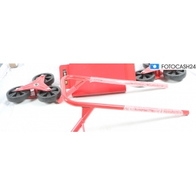 Meister 8985750 Stufen-Sackkarre Treppenkarre 120kg klappbar rot (283001)