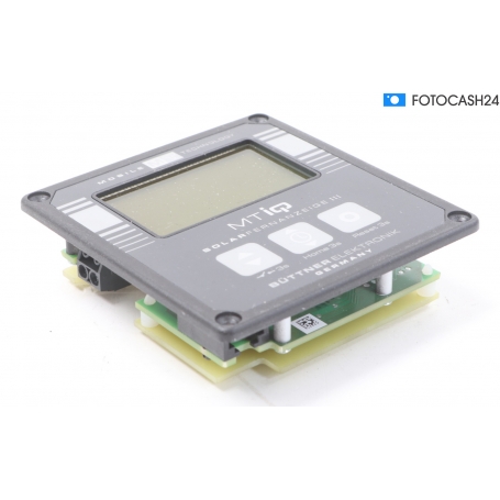 Büttner Elektronik Solar-Fernanzeige III, schwarz (283172)