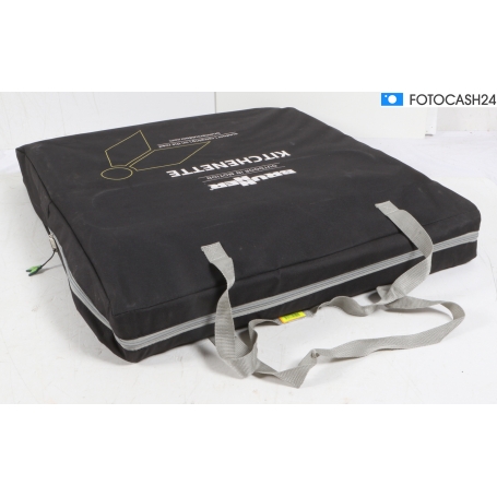 Brunner Kitchenette Kochbox, 50x67xH93/110cm, faltbar, schwarz (283251)