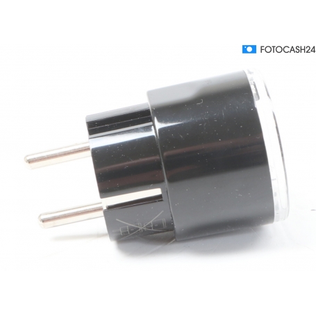 Shelly Plus Plug Schwarz - Smart Steckdose - Intelligente Steckdose Funk (283407)