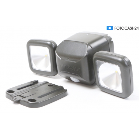 Mr. Beams MB 3000 LED-Außenstrahler Außenlicht Scheinwerfer Bewegungsmelder 500lm braun (283428)